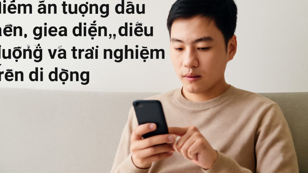Điểm ấn tượng đầu tiên: giao diện, điều hướng và trải nghiệm trên di động Minh họa: Điểm ấn tượng đầu tiên: giao diện, điều hướng và trải nghiệm trên di động
